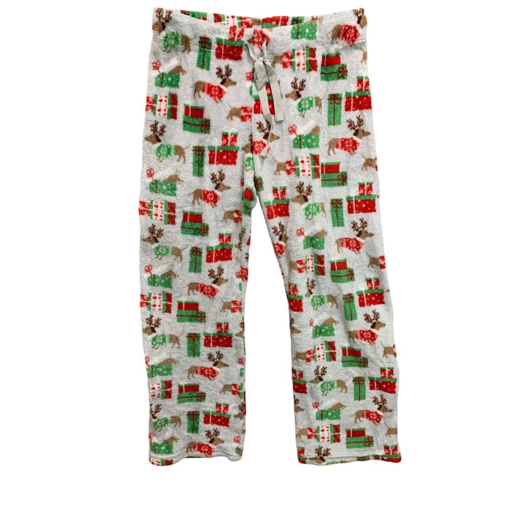Medium daydream Womens Fleece Holiday Christmas Pull On Sleep Pants